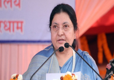 गैरआवासीय नेपालीका ज्ञान, सीप र पूँजीलाई उपयोग गर्न राष्ट्रपतिको आग्रह
